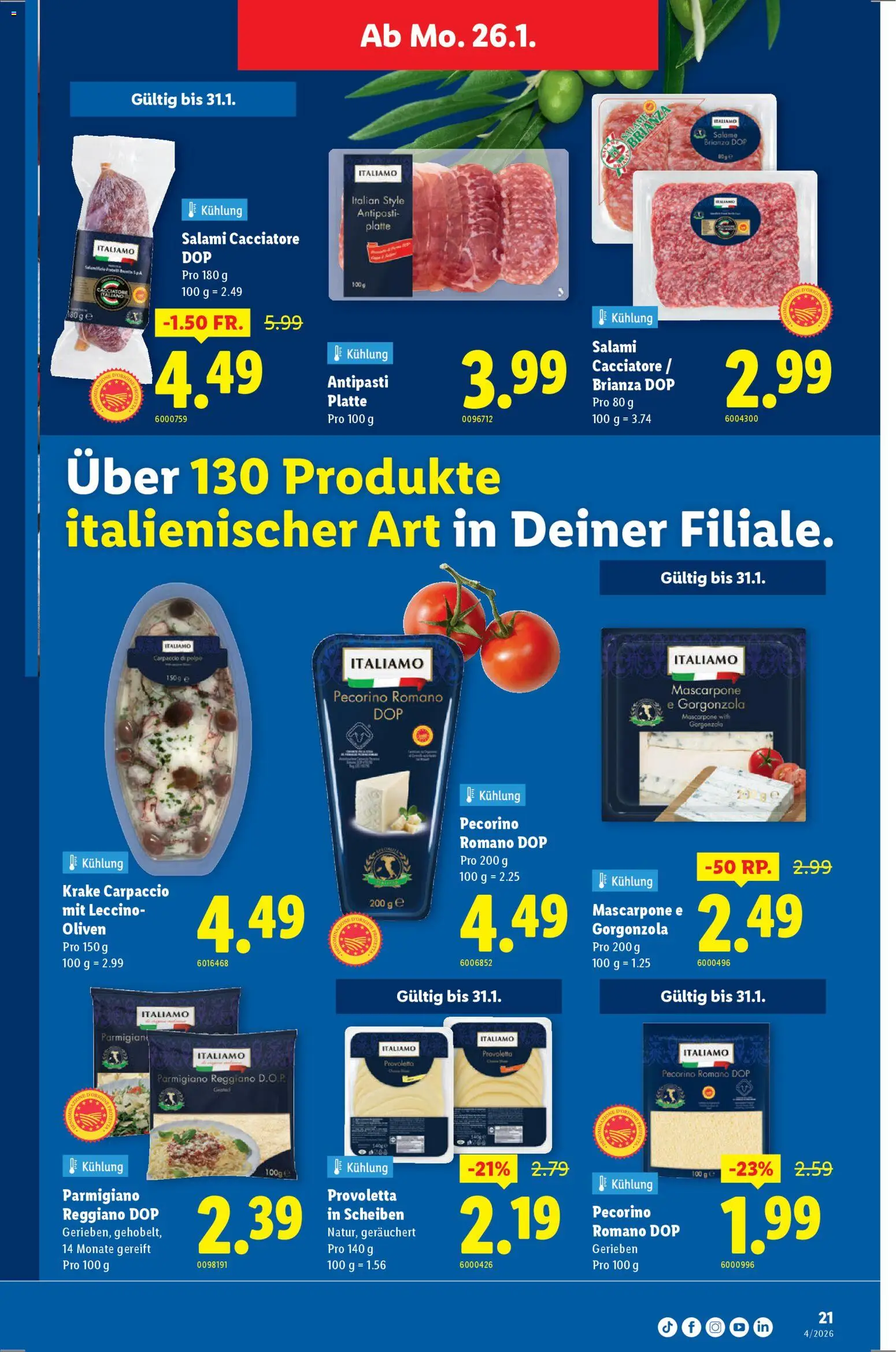 Lidl Aktionen – gültig ab 22.01.2026 | Seite: 21