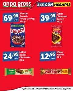 12.12.2025 tarihinden itibaren geçerli olan Anpa Gross kataloğu önizlemesi