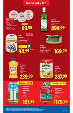 Olitalia Maslinovo ulje, Maslinovo ulje 750 ml - pregled Lidl kataloga - važi od 22.01.2026 | Strana: 23