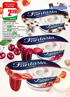 Pogląd oferty "Jogurt Fantasia, różne rodzaje, 100 - 118 g" - ważna od 28.01.2026 | Strona: 31