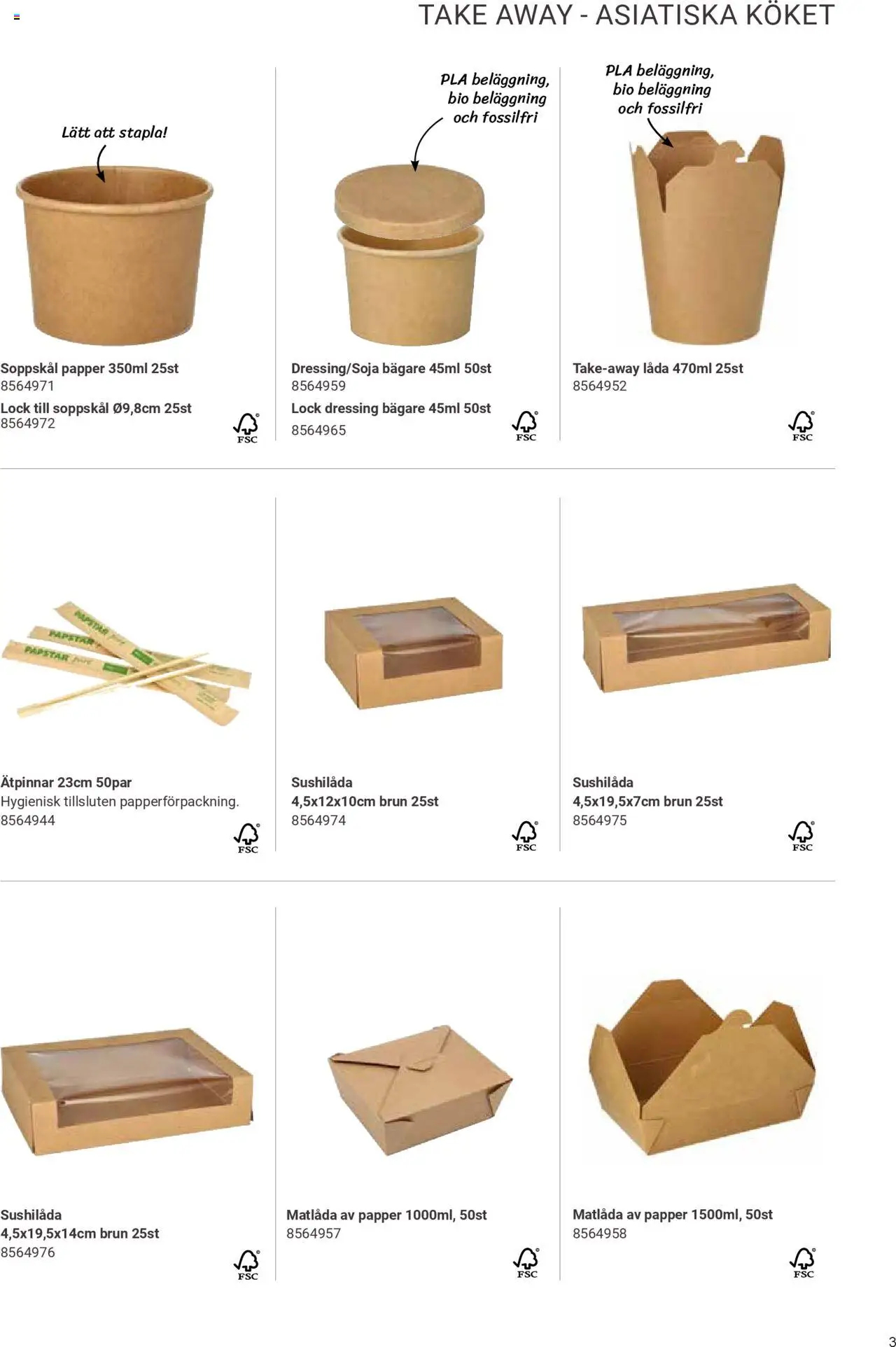 Office Depot reklamblad aktuell från 13.10.2024 | Sida: 3 | Produkter: Låda, Papper, Matlåda
