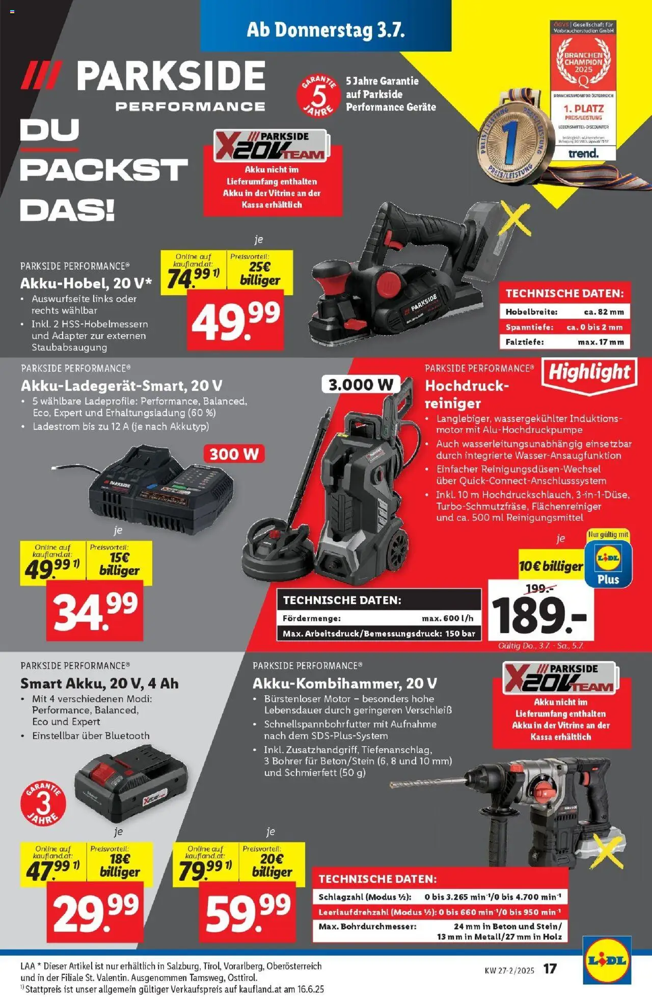 Lidl Flugblatt - Salzburg, Dornbirn, Jenbach gültig ab 02.07.2025 | Seite: 19 | Produkte: Adapter