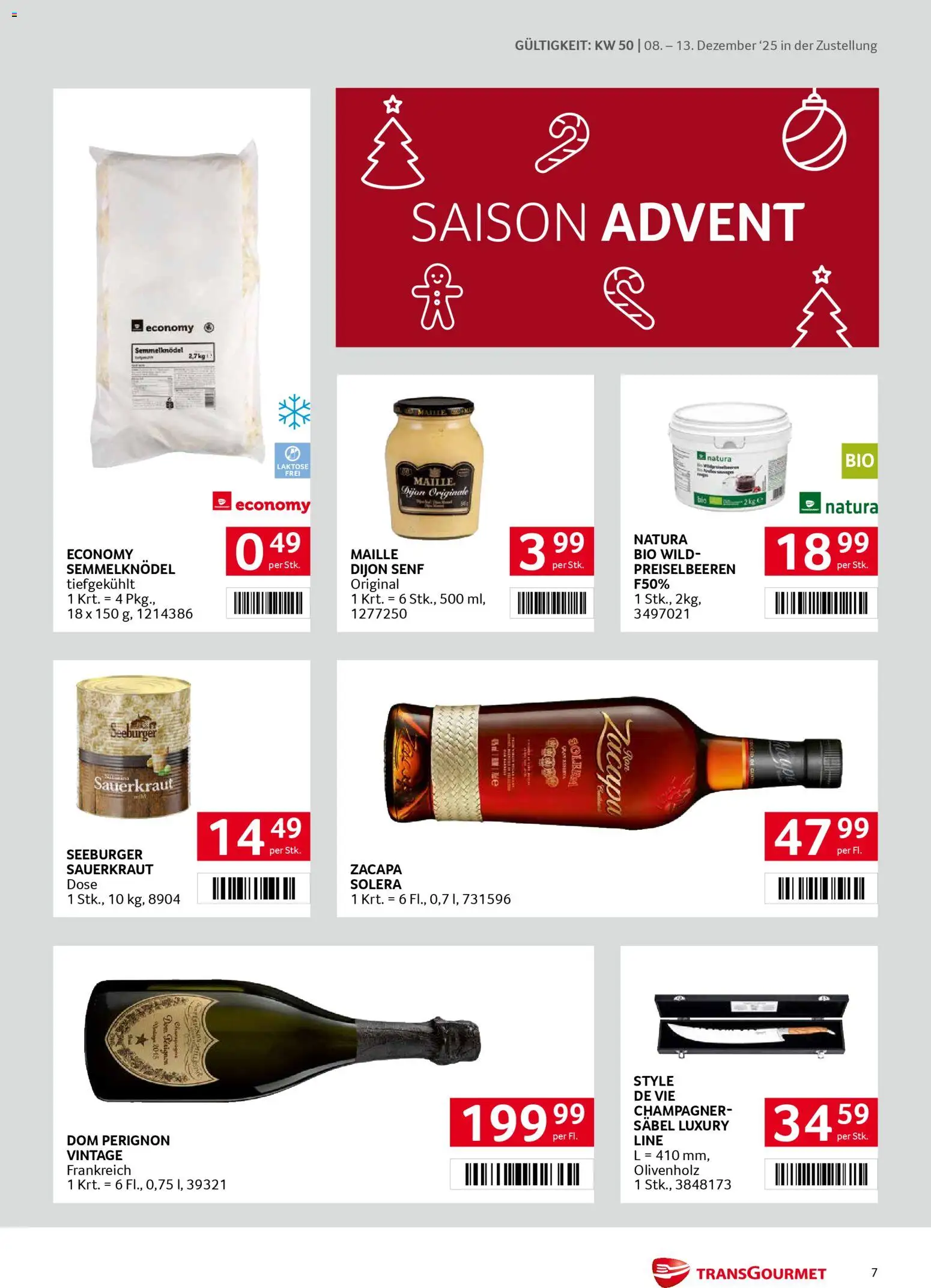 Transgourmet Zustellaktion gültig ab 08.12.2025 | Seite: 7