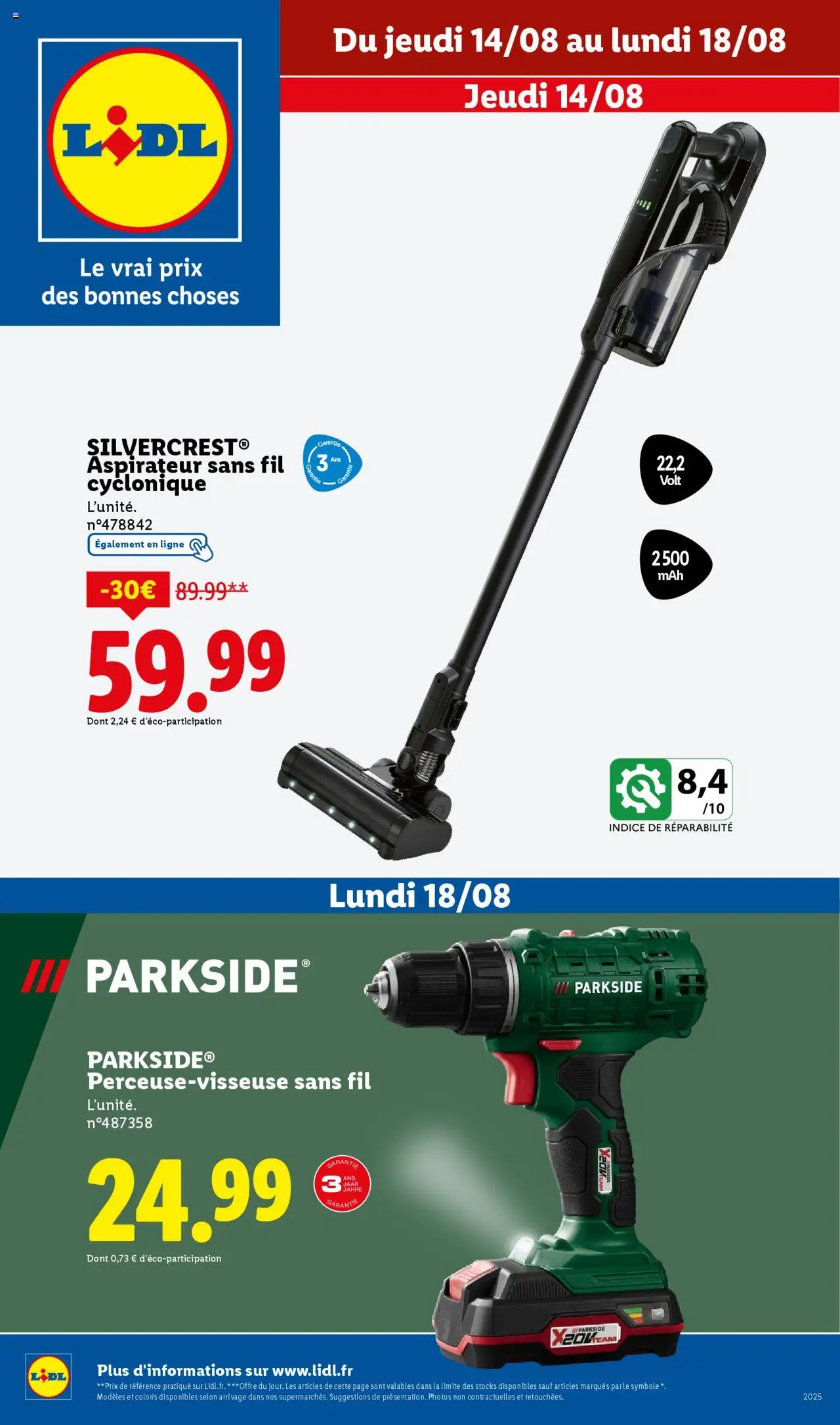 | Page: 1 | Produits: Aspirateur