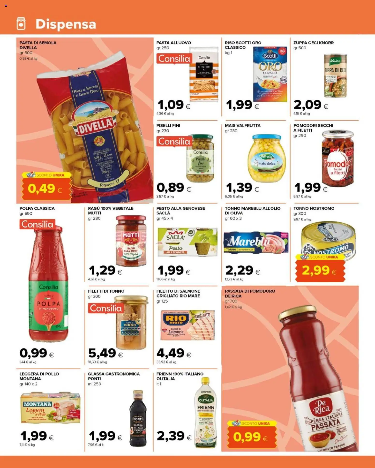 Volantino Tigre del 07.04.2026 | Pagina: 8 | Prodotti: Ceci, Tonno, Glassa, Pomodori secchi