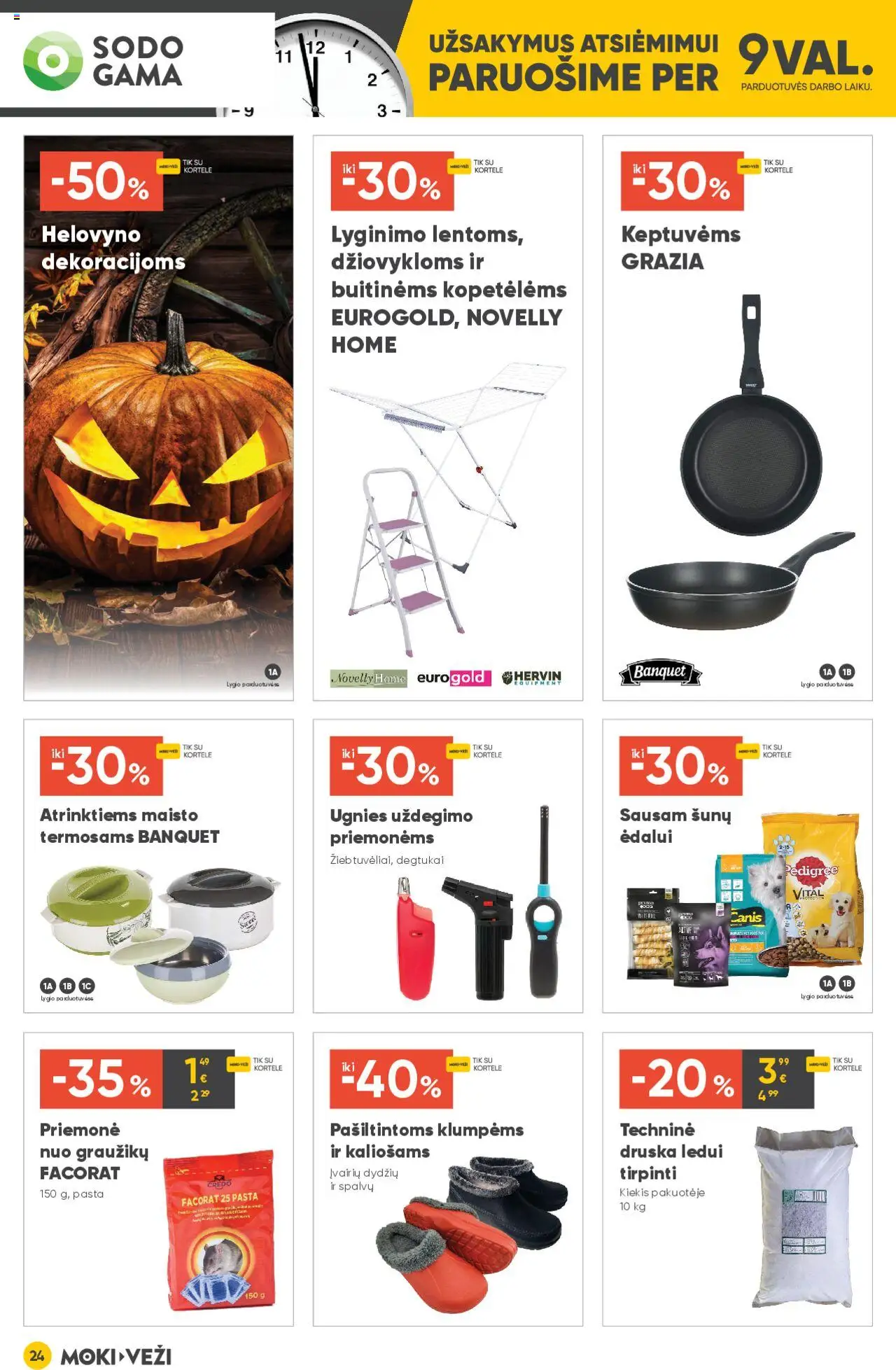 MOKI VEŽI akcijos nuo 16.10.2025 | Puslapis: 24 | Prekių: Druska