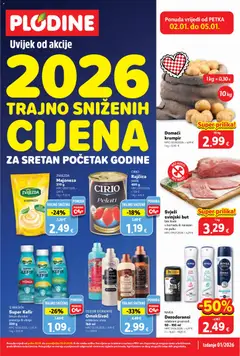 Katalog Plodine - Pregled kataloga iz trgovine Plodine, vrijedi od 02.01.2026