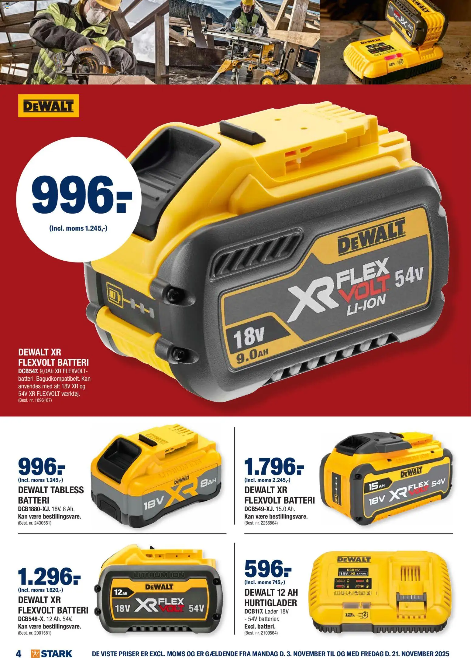 Stark tilbudsavis – gyldig fra 03.11.2025 | Side: 4 | Produkter: Batteri