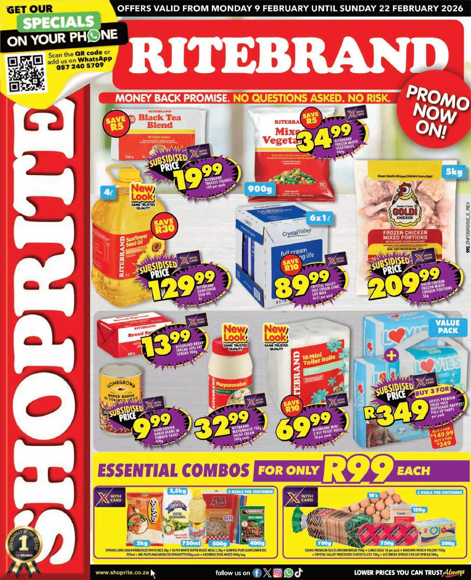 New Shoprite catalogue – valid from 09.02.2026 | Page: 1