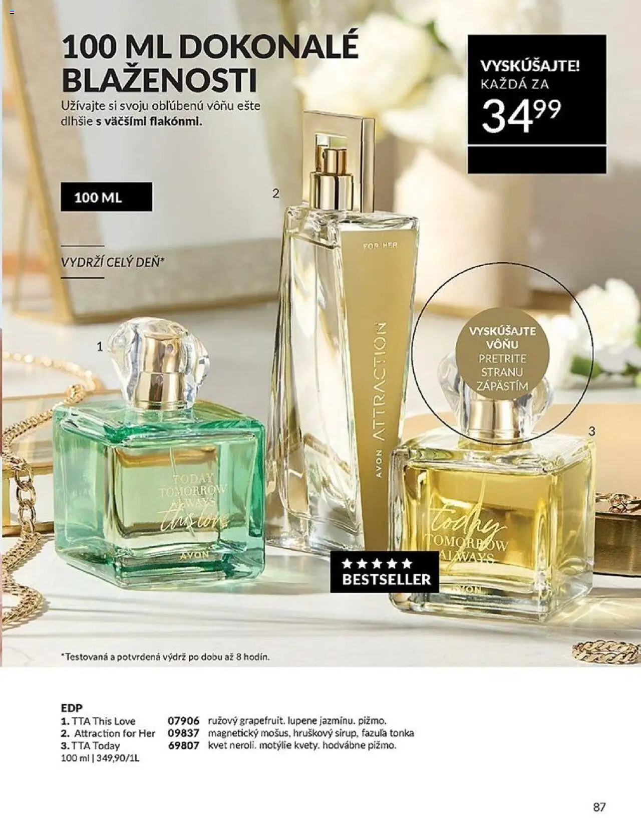 Nové Avon akcie – leták je platný od 01.10.2025 | Strana: 87 | Produkty: Fazuľa