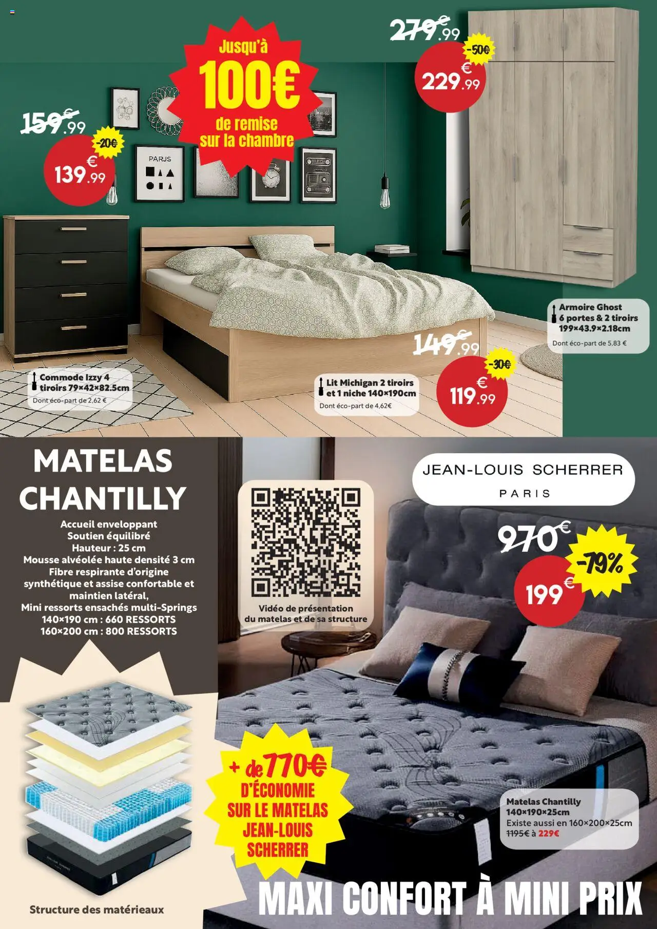  | Page: 9 | Produits: Vidéo, Mousse, Lit, Matelas