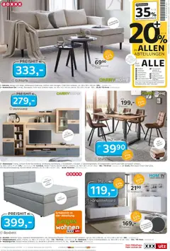 XXXL Lutz Prospekt 	 - gültig ab dem 11.08.2025 | Seite: 7 | Produkte: Sideboard, Wohnwand, Matratze, Stuhl