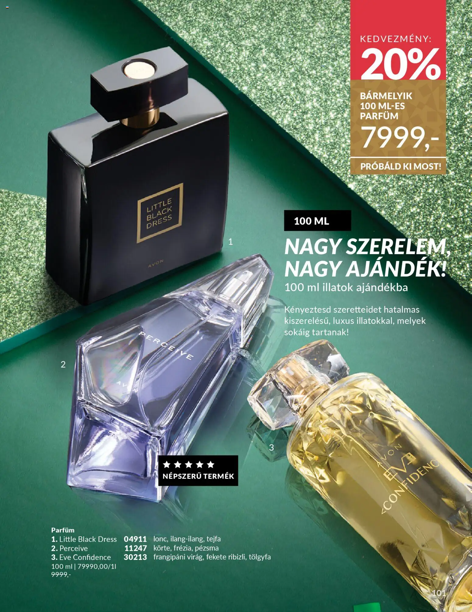 Avon akciós ujság - amely érvényes a következő dátumtól: 01.11.2025 | Oldal: 107