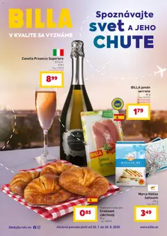 Billa spoznávajte svet a jeho chute - náhľad platný od 30.07.2025
