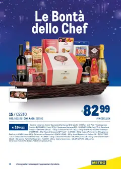 Anteprima del volantino Metro Natale catalogo valido a partire dal 06.11.2025 | Pagina: 18 | Prodotti: Rosmarino, Salame, Lenticchie, Vino