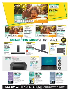 House and Home specials catalogue – valid from 16.02.2026 | Page: 6 | Products: Cover, Smartphone, Soundbar, Subwoofer