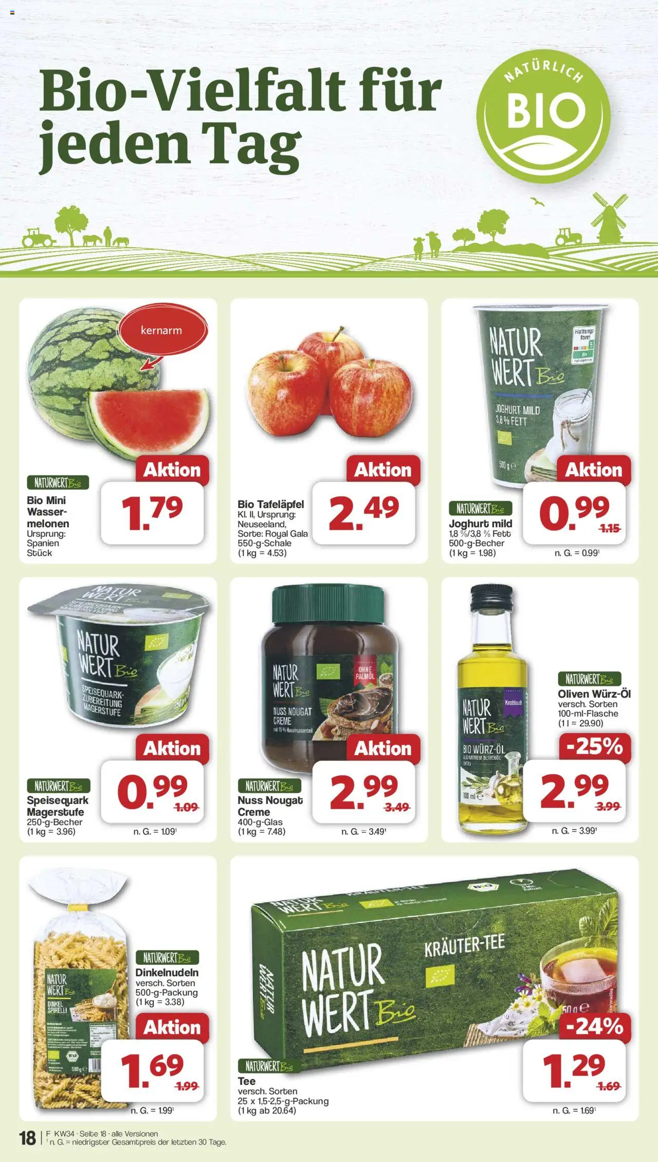 Famila Nordwest Prospekt 	 - gültig ab dem 18.08.2025 | Seite: 21 | Produkte: Joghurt, Creme, Knoblauch, Speisequark