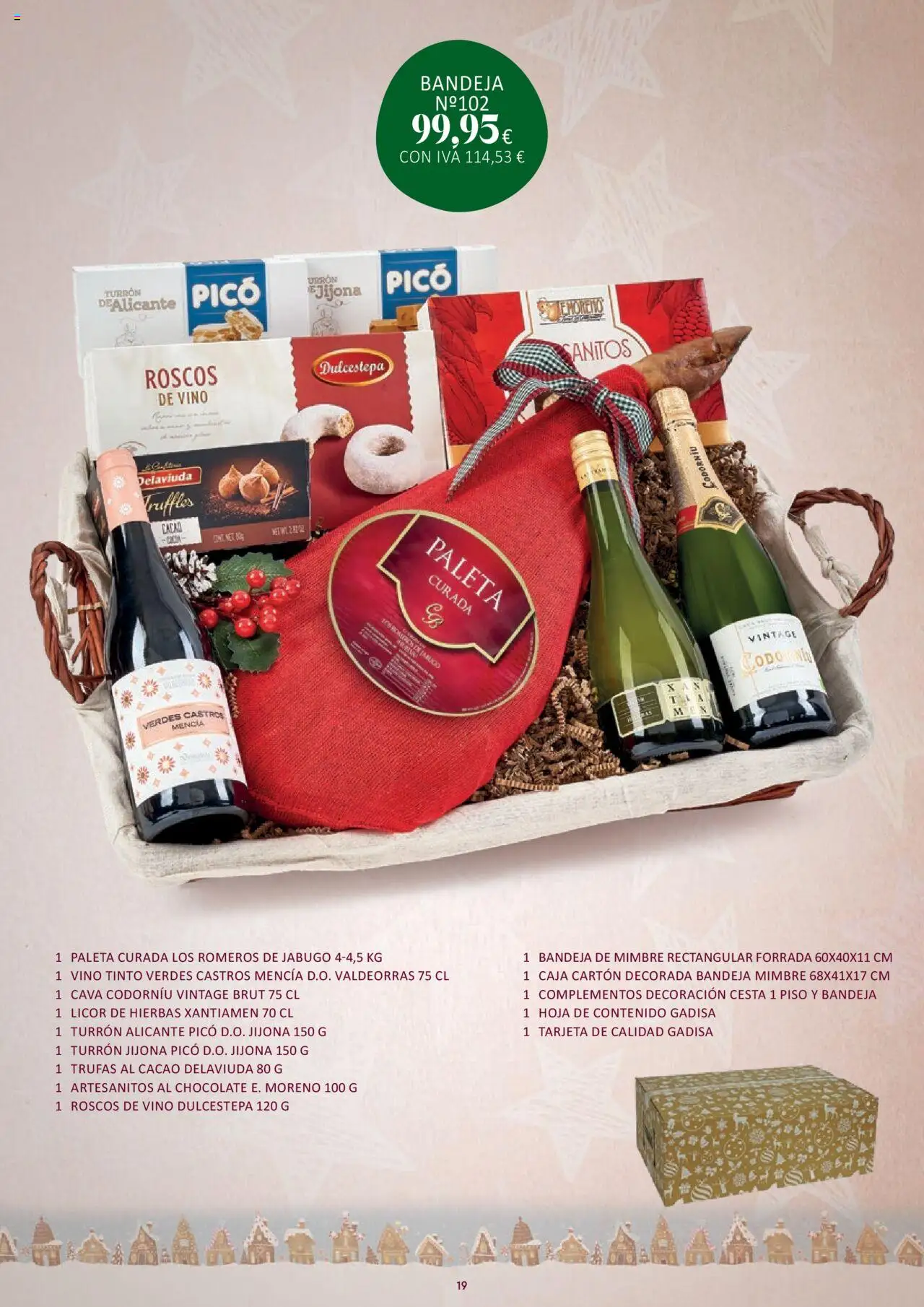 Gadis folleto │ válido desde el 16.10.2025 | Página: 19 | Productos: Licor, Vino, Bandeja, Cesta
