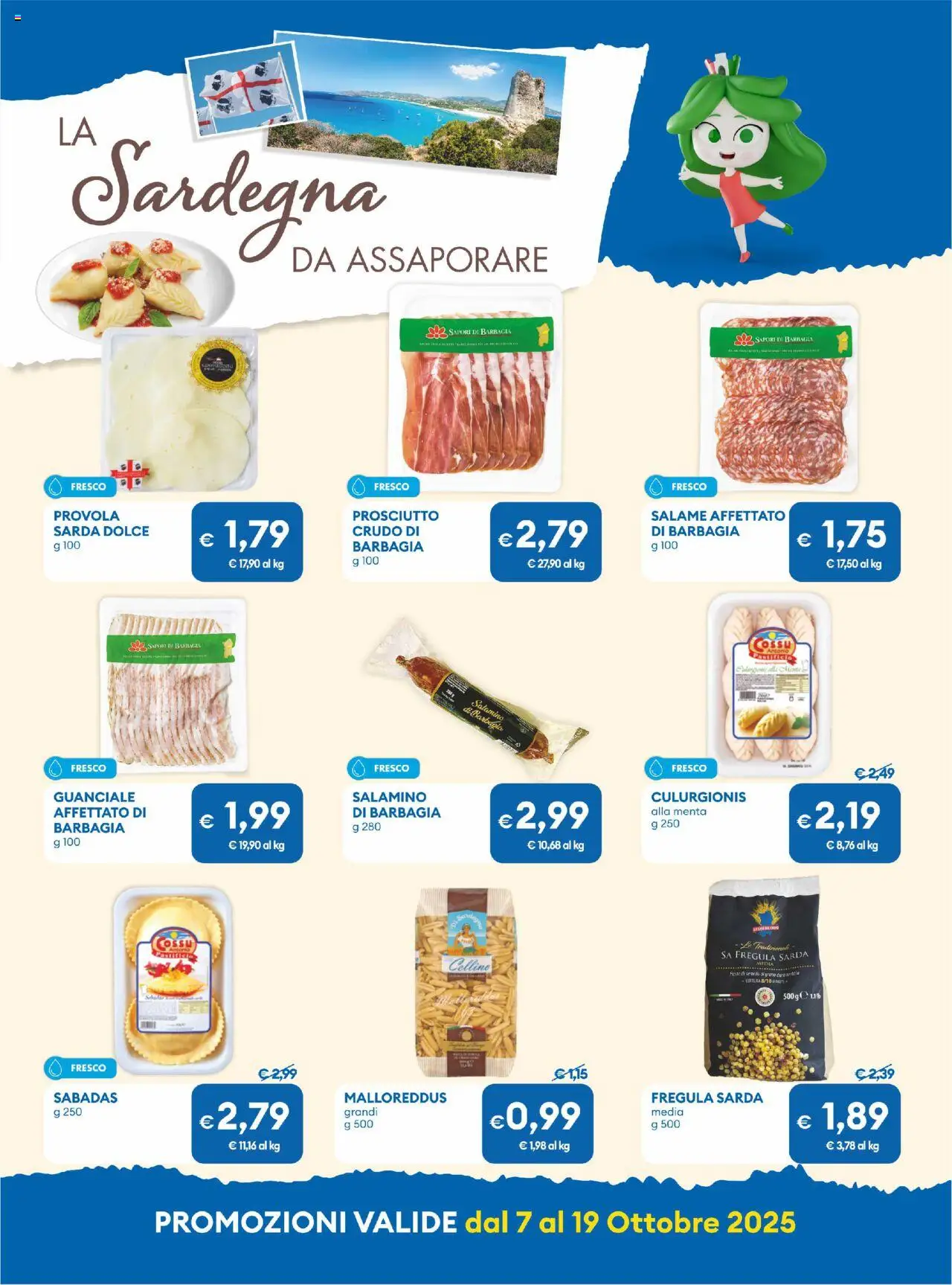Volantino MD Discount del 07.10.2025 | Pagina: 4 | Prodotti: Salame, Prosciutto, Provola, Guanciale