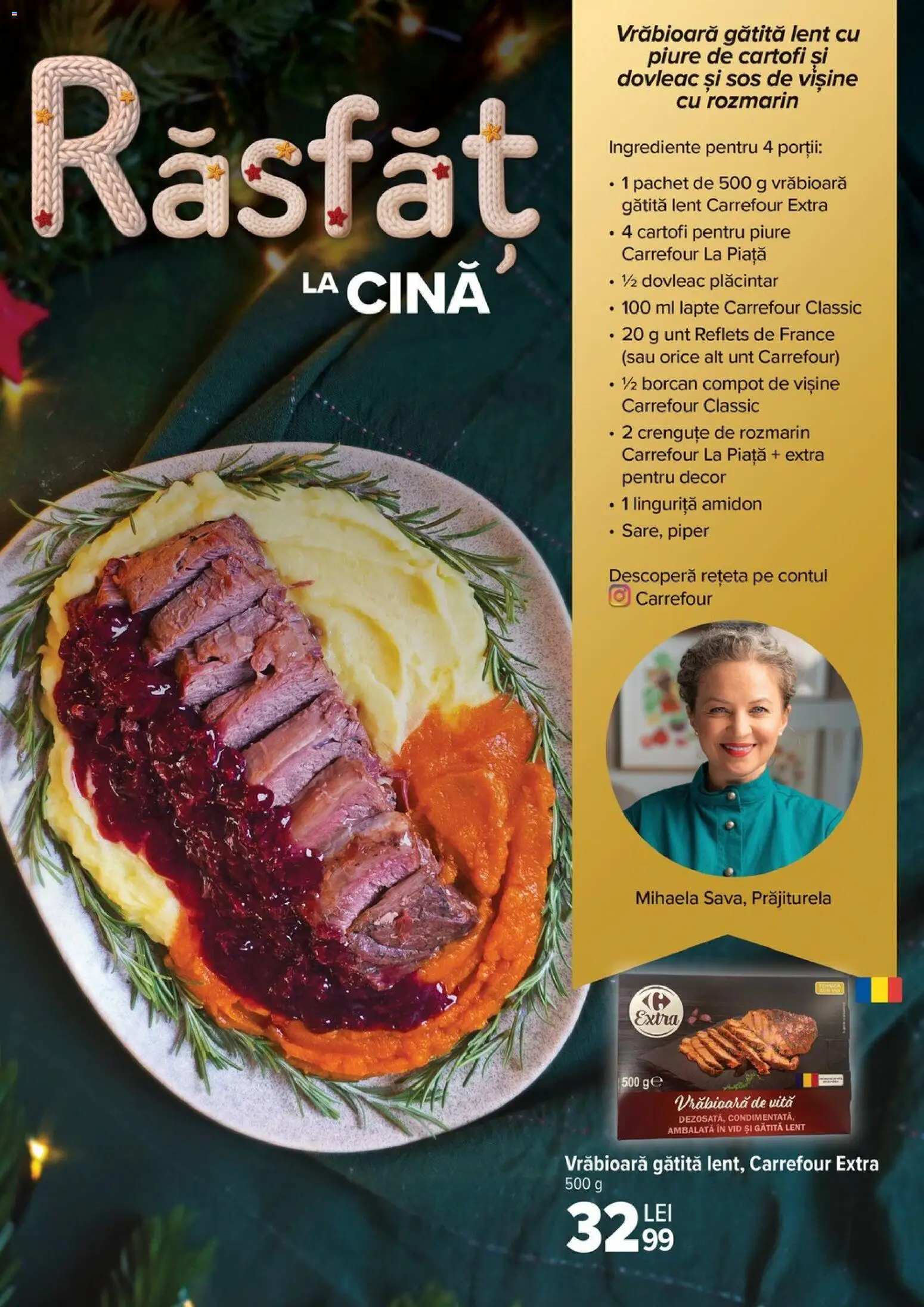 Noul catalog Carrefour – valabil de la 19.11.2025 | Pagină: 12 | Produse: Dovleac, Borcan, Unt, Sos