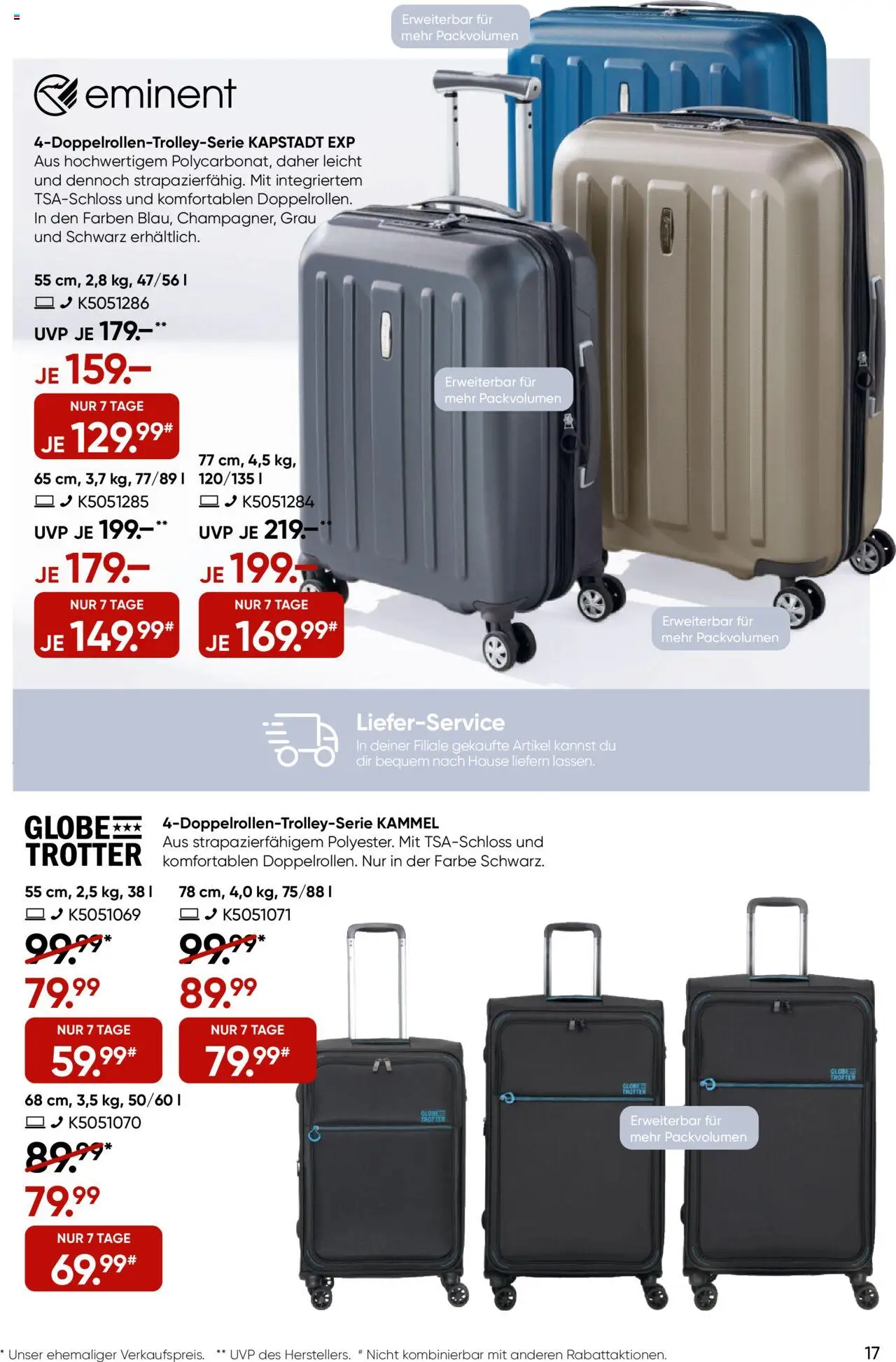 Galeria Karstadt Kaufhof Prospekt 	 – gültig ab 17.09.2025 | Seite: 17