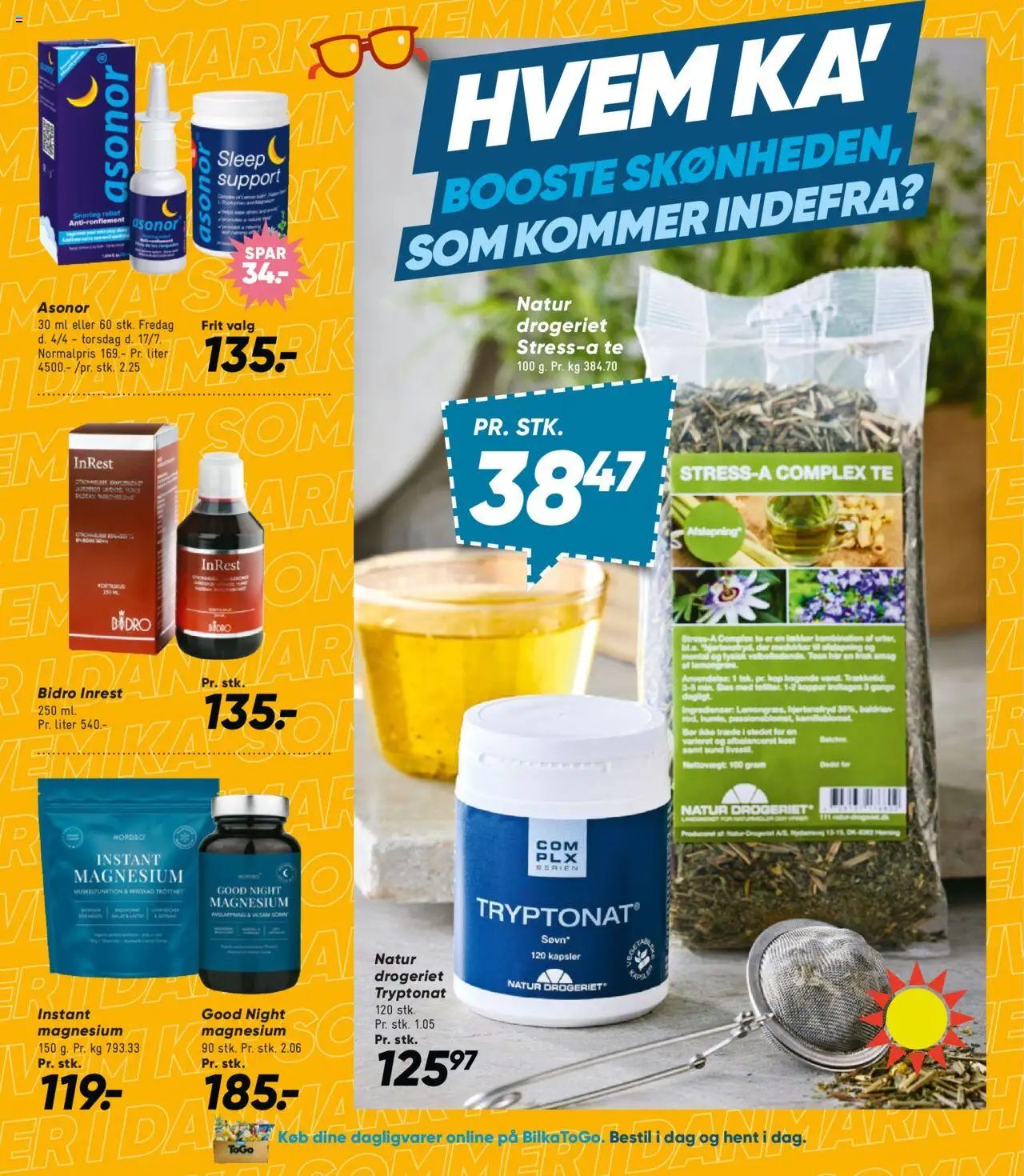 Bilka Tilbudsavis gyldig fra 04.07.2025 | Side: 33 | Produkter: Te, Søm