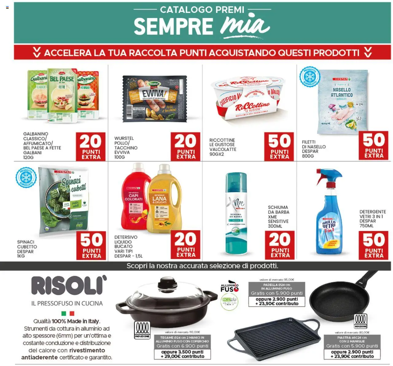 Volantino Interspar del 15.09.2025 | Pagina: 15 | Prodotti: Schiuma da barba, Wurstel, Padella, Alluminio