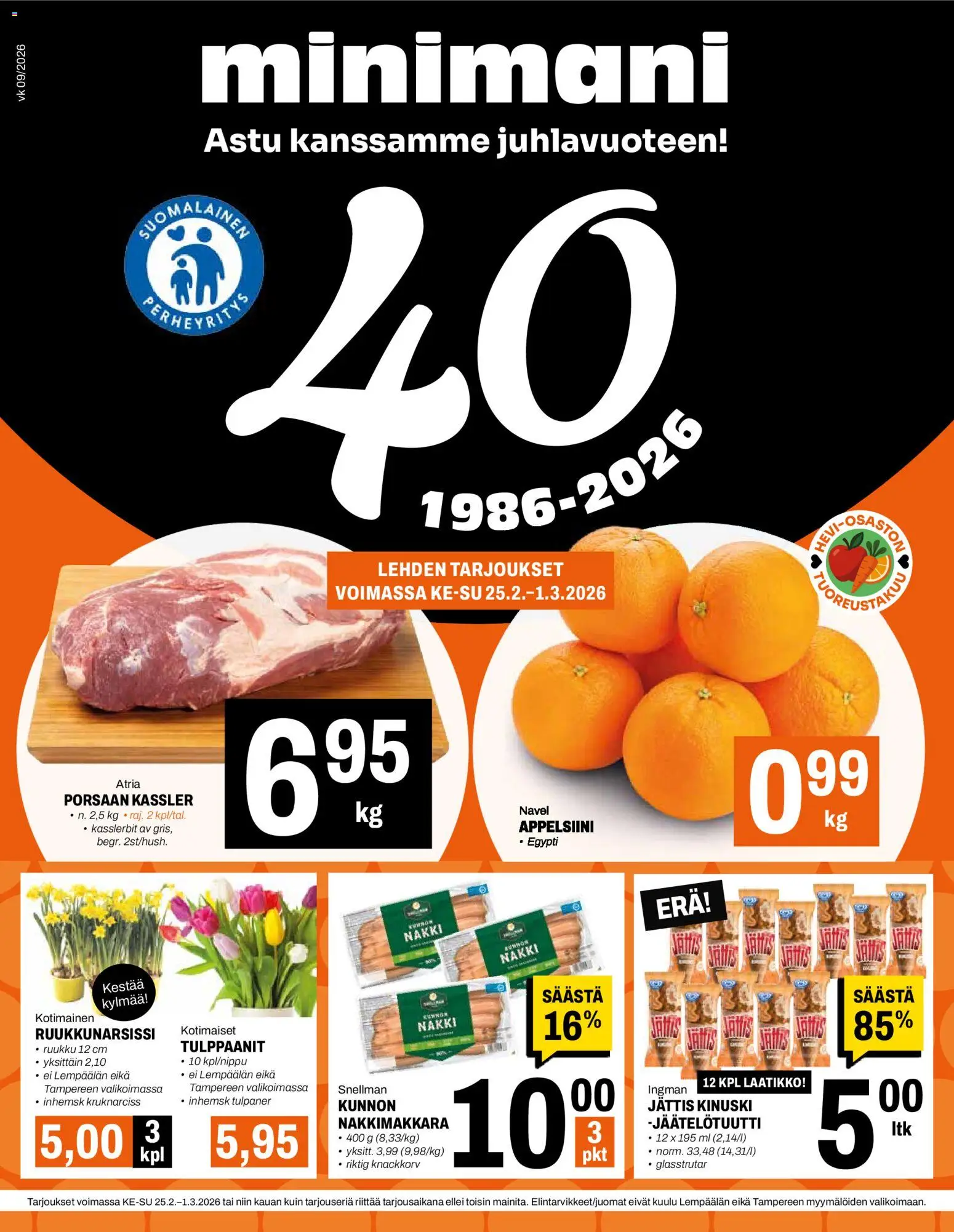 Minimani tarjoukset – voimassa 25.02.2026 alkaen | Sivu: 1 | Tuotteet: Laatikko