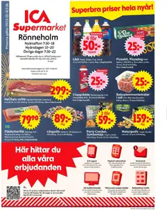 ICA Supermarket - Malmö - Förhandsvisning av reklamblad från butik ICA Supermarket aktuell från 30.12.2025