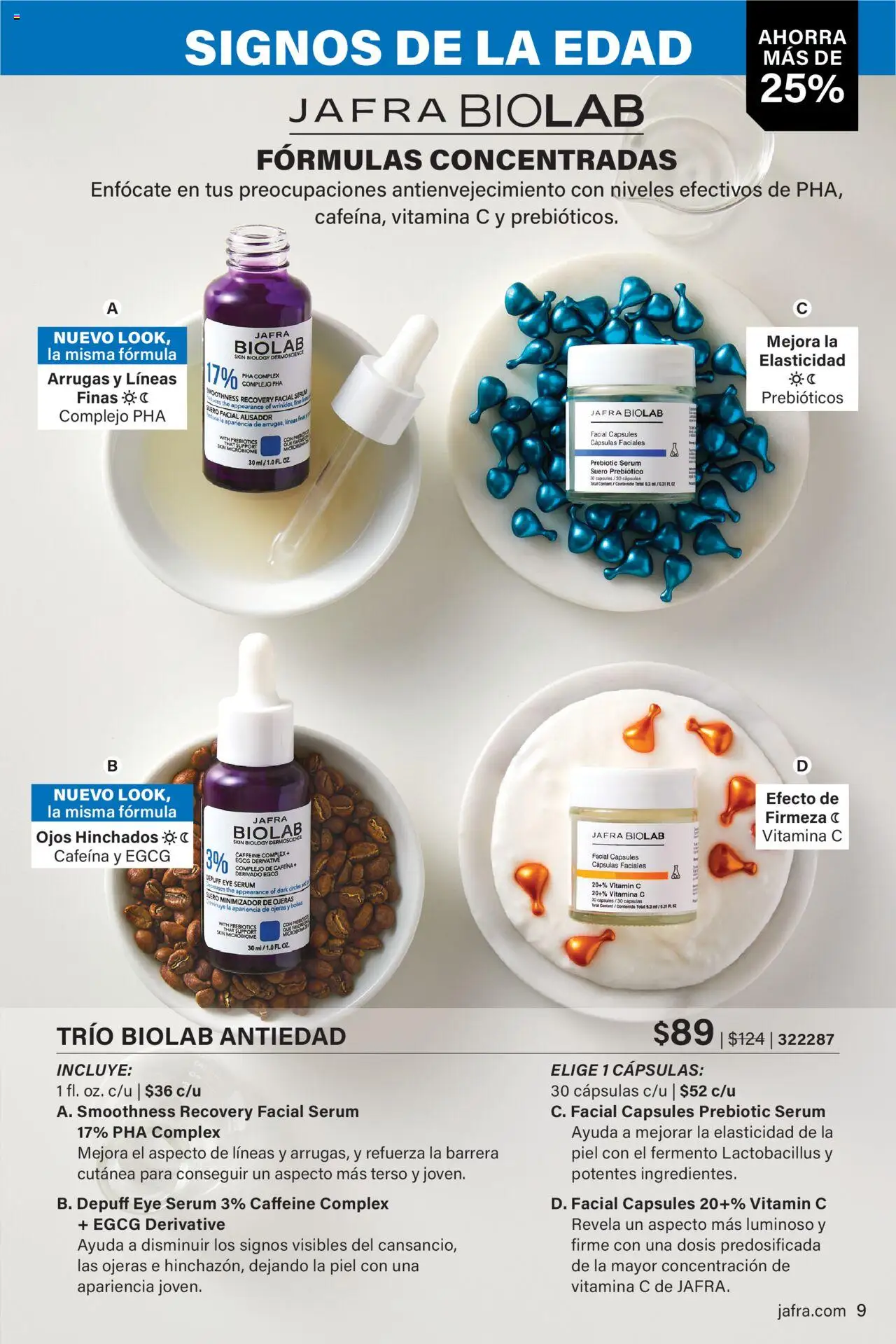 JAFRA folleto │ válido desde el 01.08.2025 | Página: 9 | Productos: Sérum