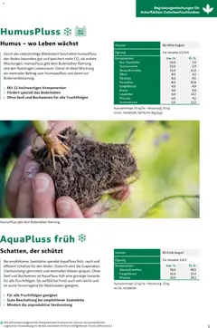 Lagerhaus Zwischenfrüchte und Begrünungen 2026 ab 26.03.2026 gültig | Seite: 5