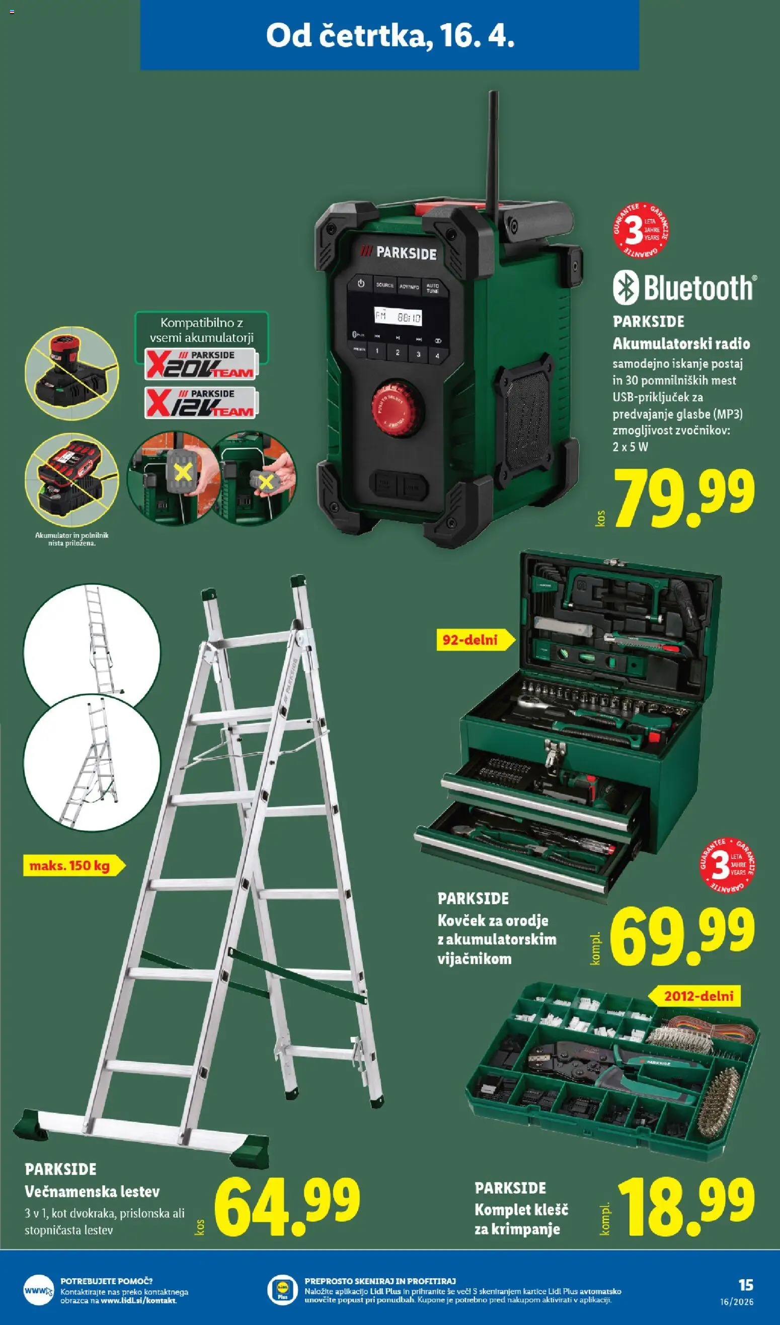 Novi Lidl katalog ponudbe – veljaven od 16.04.2026 | Stran: 33