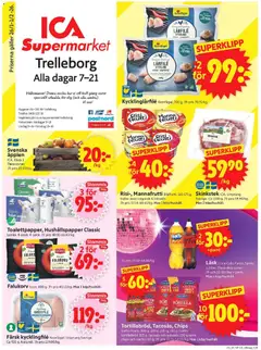 ICA Supermarket - Trelleborg - Förhandsvisning av reklamblad från butik ICA Supermarket aktuell från 26.01.2026