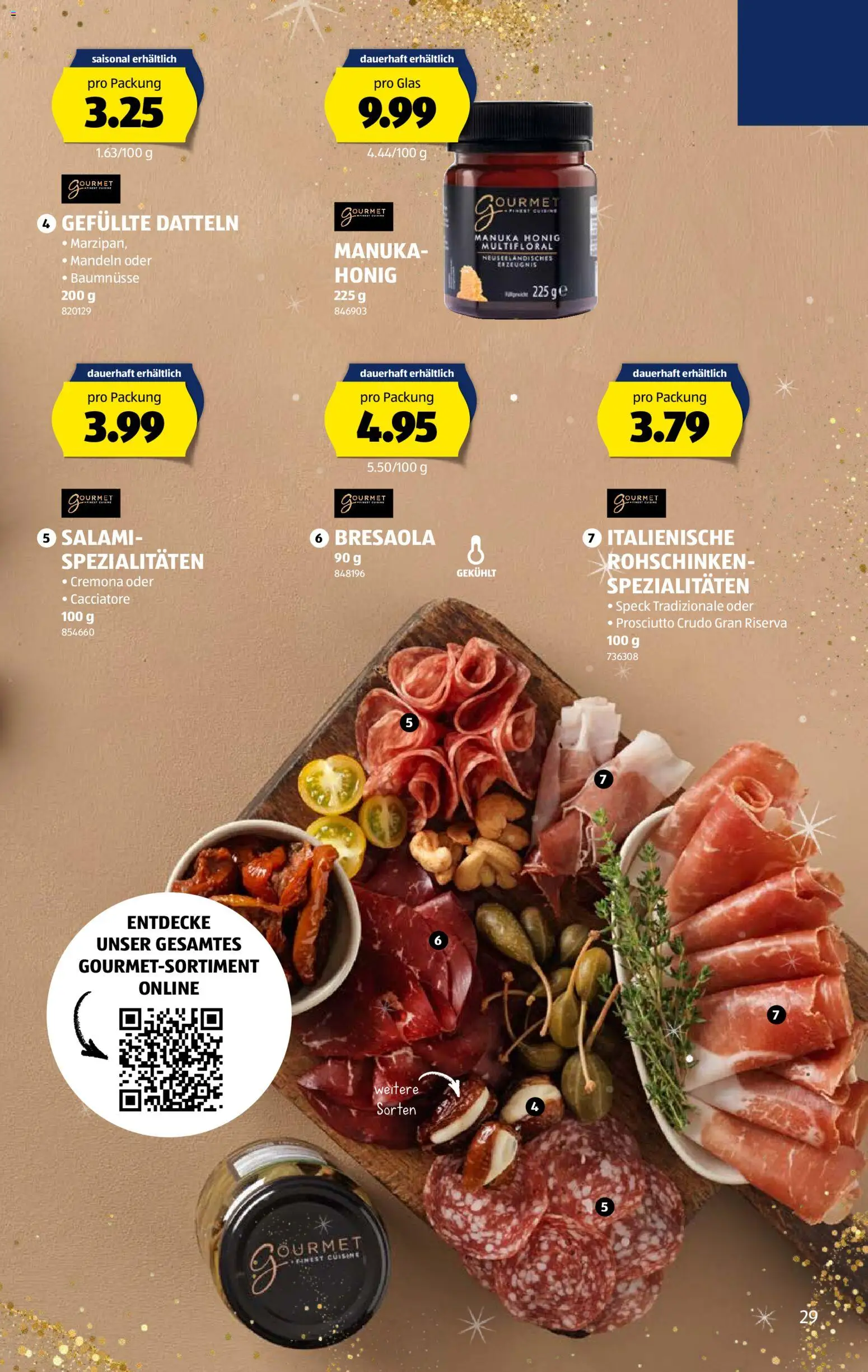 Aldi Aktionen – gültig ab 18.12.2025 | Seite: 29 | Produkte: Salami