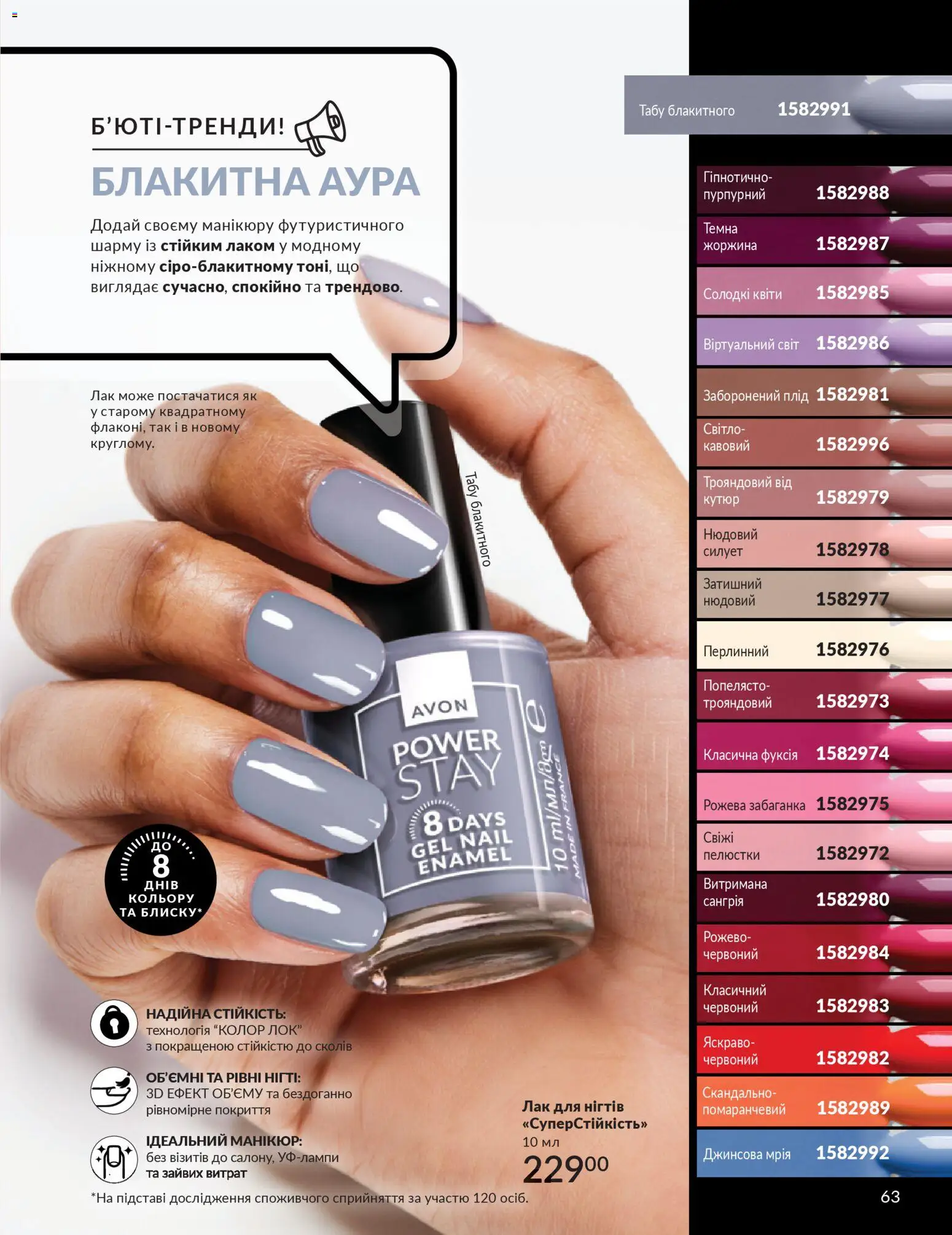 AVON Kаталог - дійснийкції з 31.03.2026 | Сторінка: 63