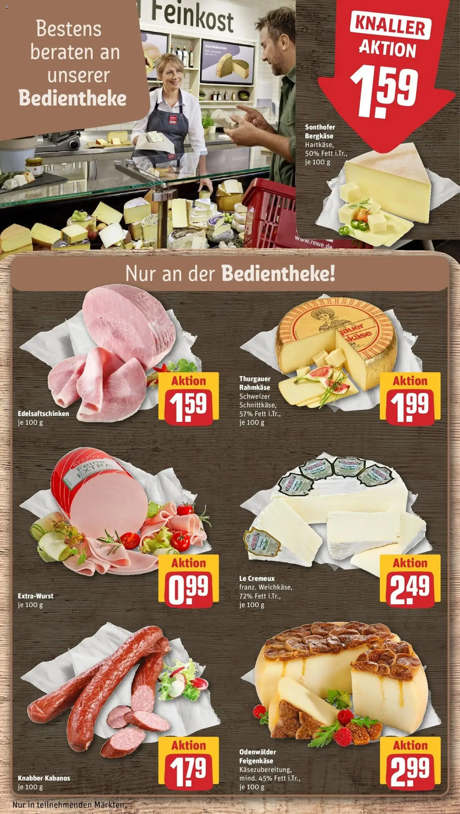Rewe prospekt Niefern - Öschelbronn	 – gültig ab 16.02.2026 | Seite: 15 | Produkte: Käse