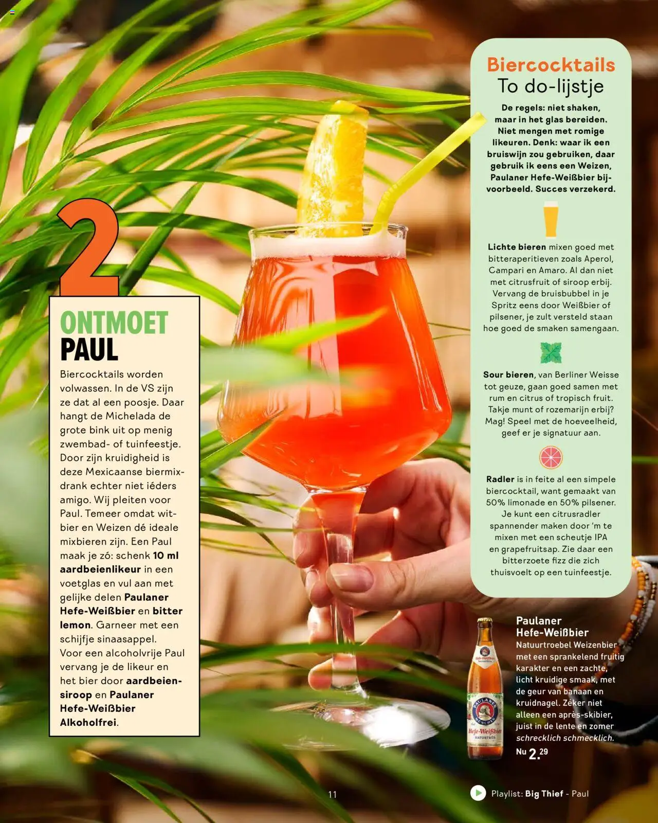  | Pagina: 11 | Producten: Munt, Bier, Limonade, Geur