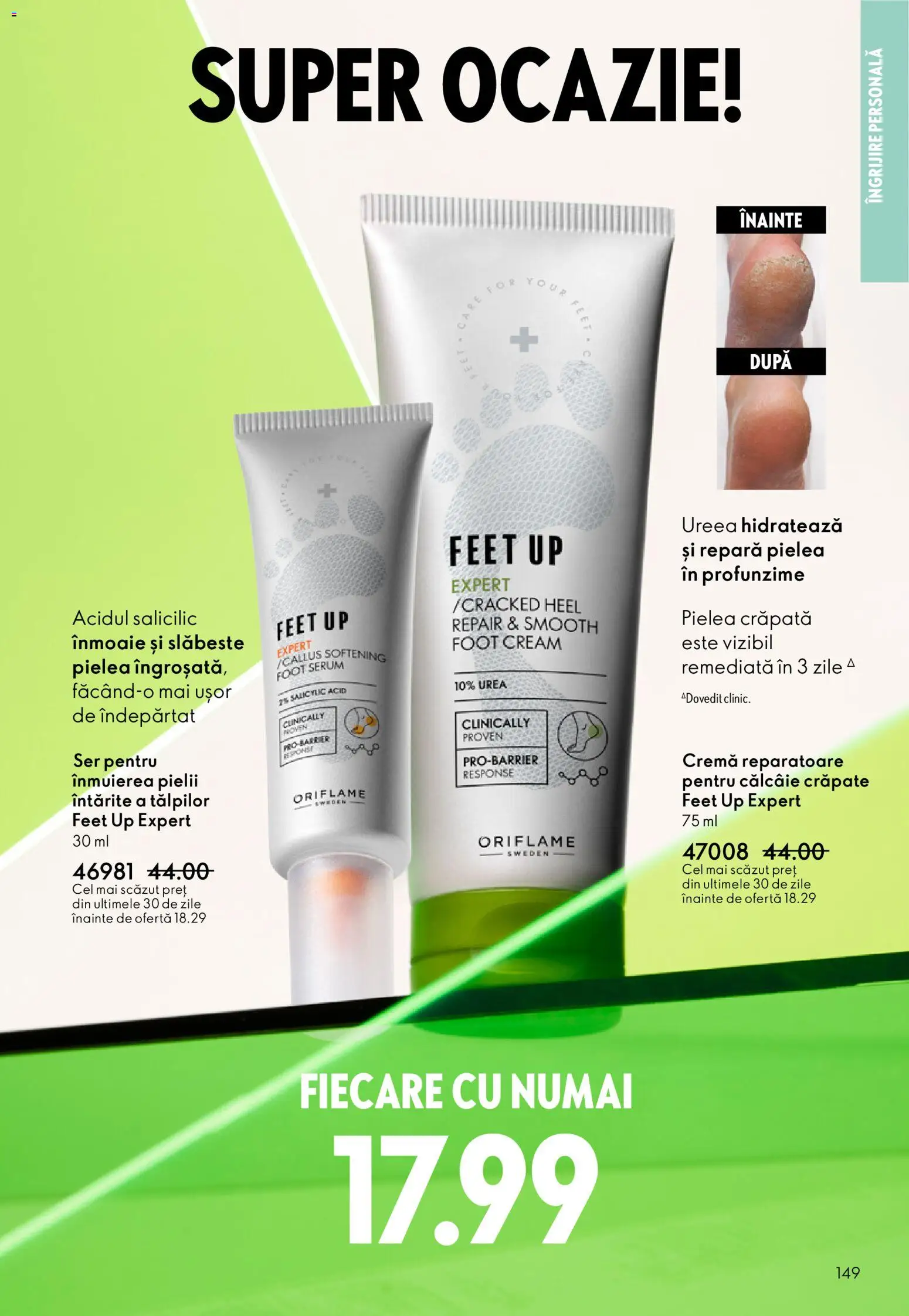 Noul catalog Oriflame – valabil de la 21.01.2026 | Pagină: 149 | Produse: Serum, Cremă