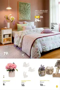 Pré-visualização Hôma Catálogo válido de 13.03.2026 | Página: 5 | Produtos: Algodão, Mesa de cabeceira, Mesa, Tapete