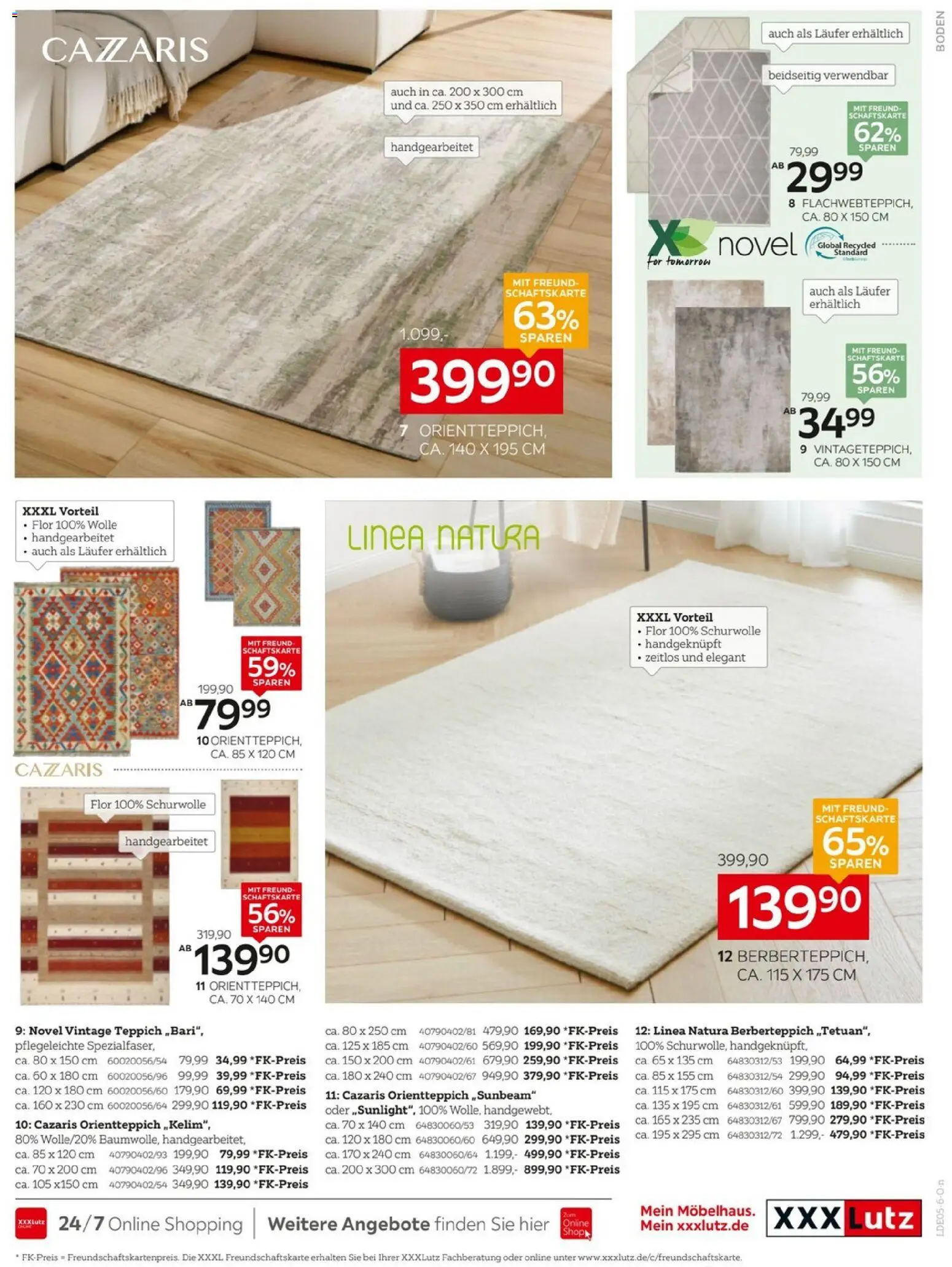 XXXLutz Wohnaccessoires 2 – gültig ab 25.04.2026 | Seite: 5 | Produkte: Teppich, Orientteppich