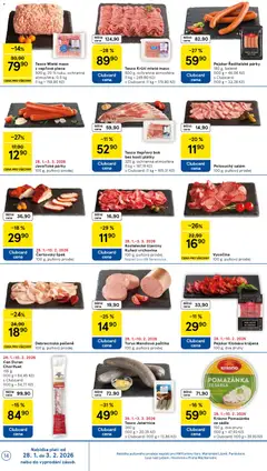 Náhled letáku Tesco leták - Hypermarket od 28.01.2026 | Strana: 14