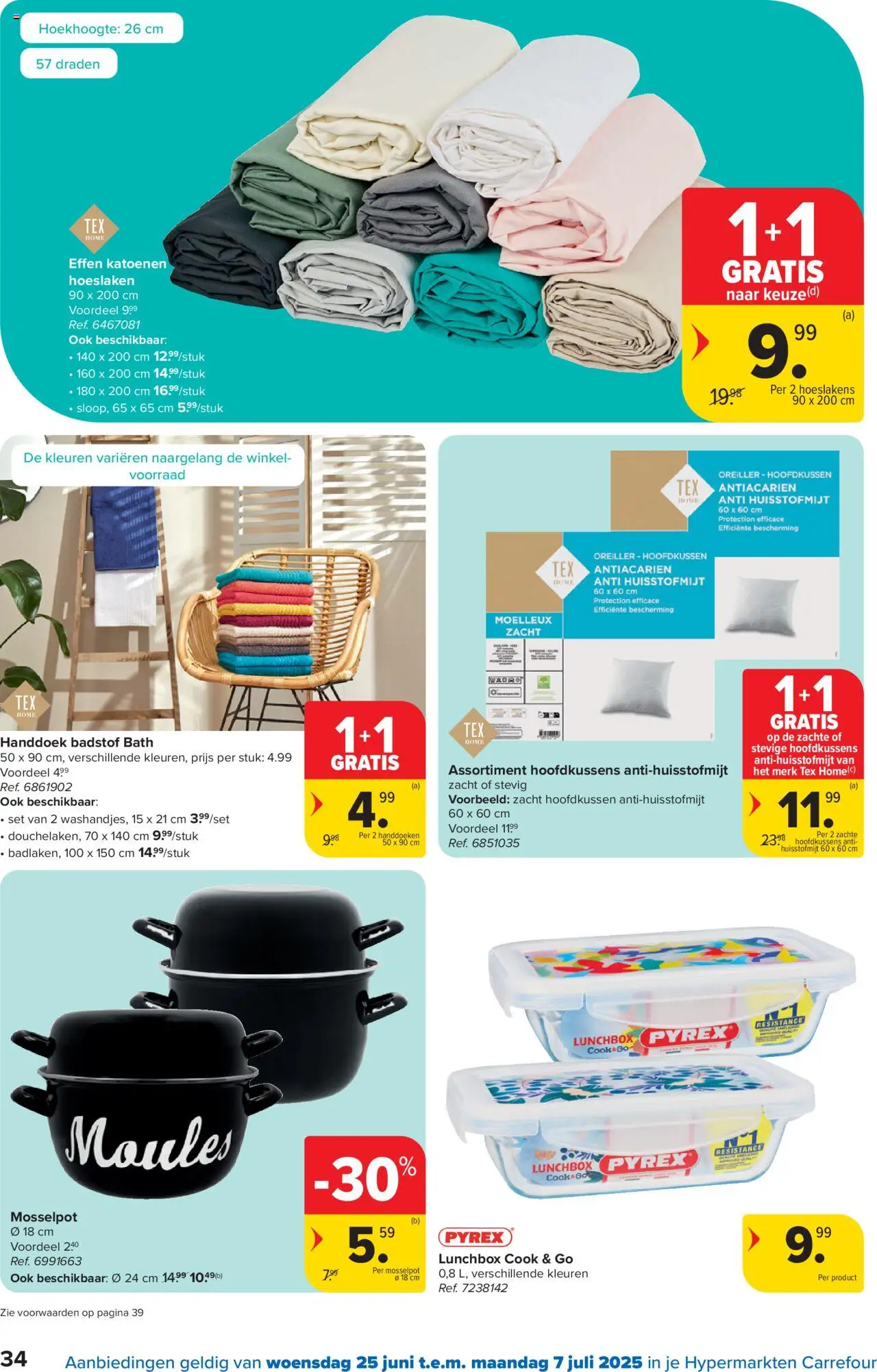  | Pagina: 34 | Producten: Handdoeken, Handdoek, Lunchbox