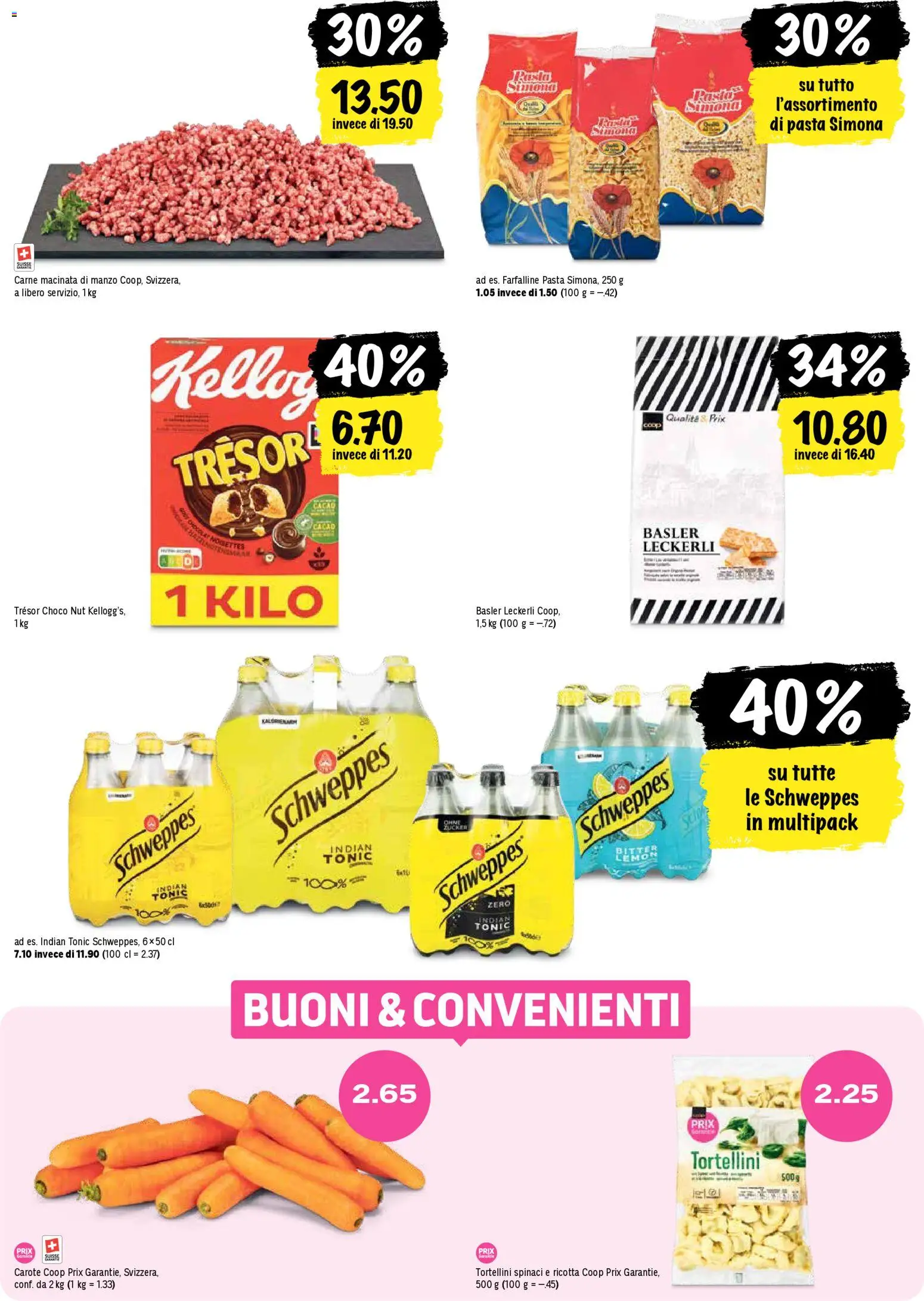 Coop - Una settimana di azioni – gültig ab 15.01.2026 | Seite: 22 | Produkte: Pasta