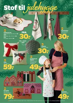 Viskestykker, 100% bomuld. 50 x 70 cm. gyldig fra 15.11.2025 | Side: 32 | Produkter: Pude, Dørmåtte, Stof, Viskestykker