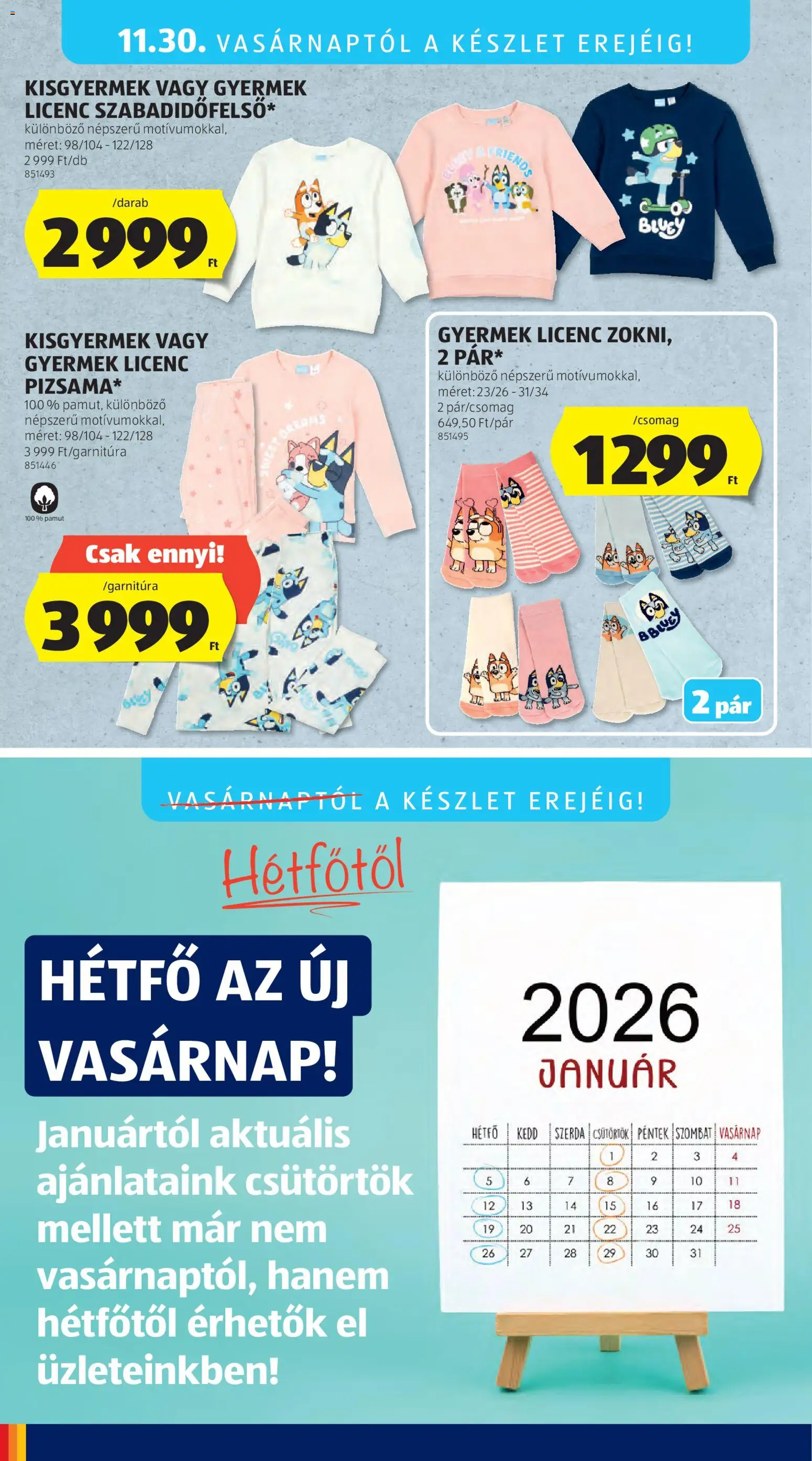 Aldi akciós ujság - amely érvényes a következő dátumtól: 27.11.2025 | Oldal: 48