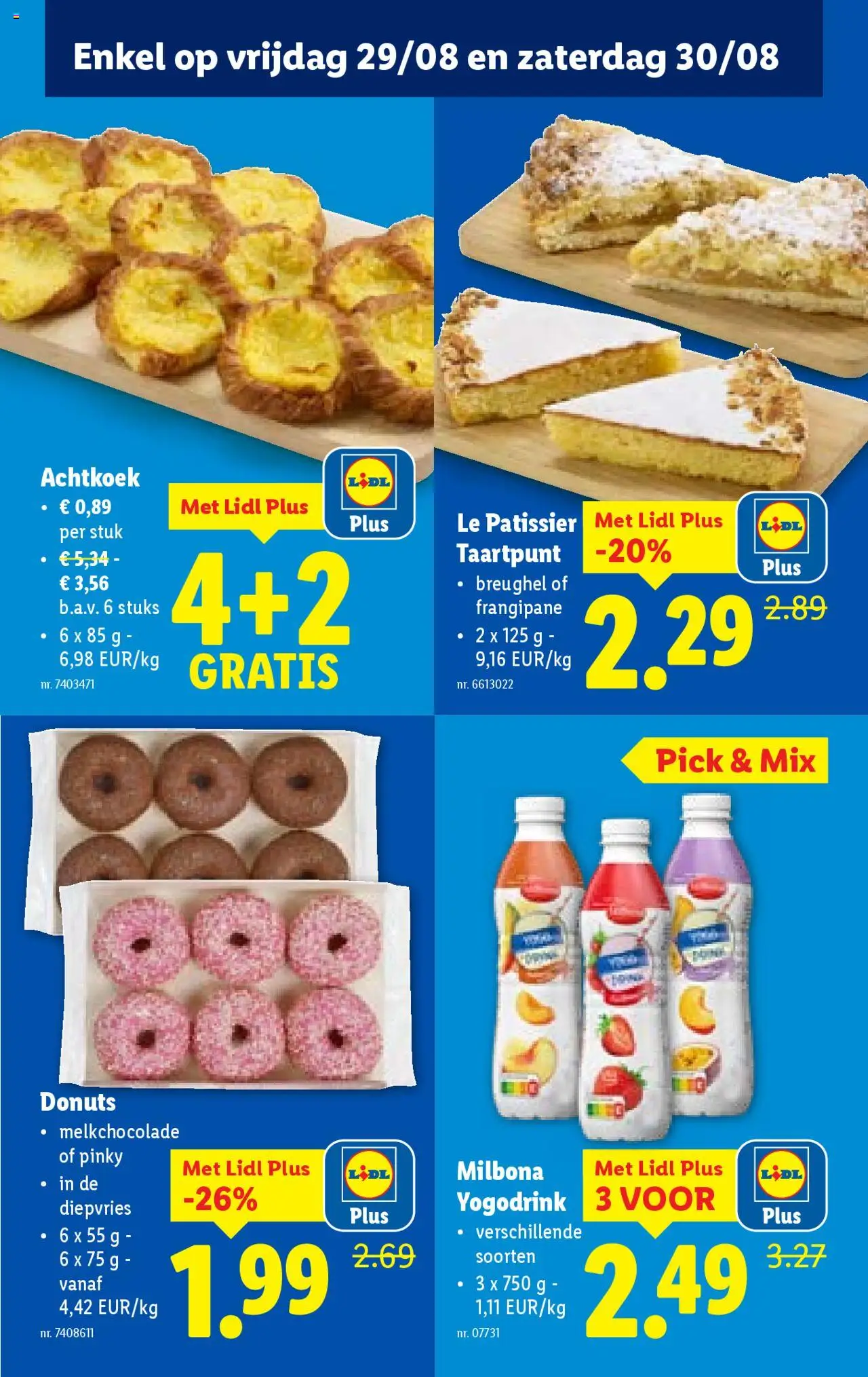  | Pagina: 55 | Producten: Donuts, Cake