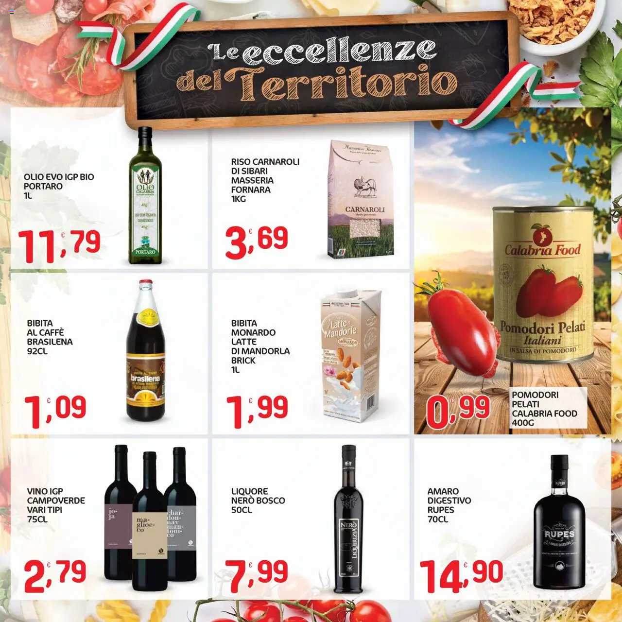 Volantino CRAI del 21.08.2025 | Pagina: 7 | Prodotti: Riso, Pomodoro, Digestivo, Liquore