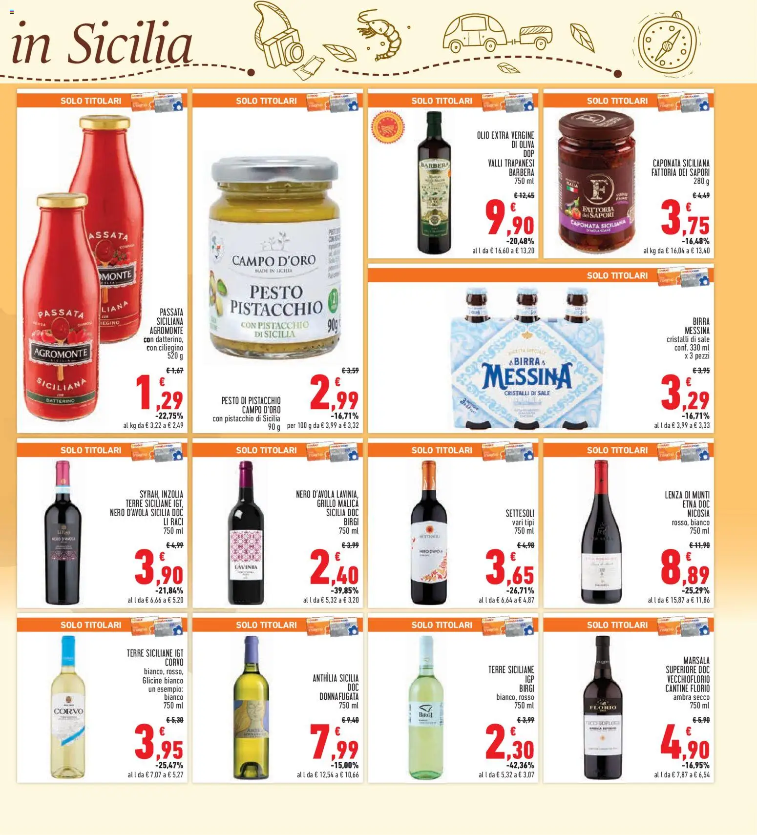 Volantino Conad del 15.01.2026 | Pagina: 19 | Prodotti: Birra, Sale, Olive, Birra messina
