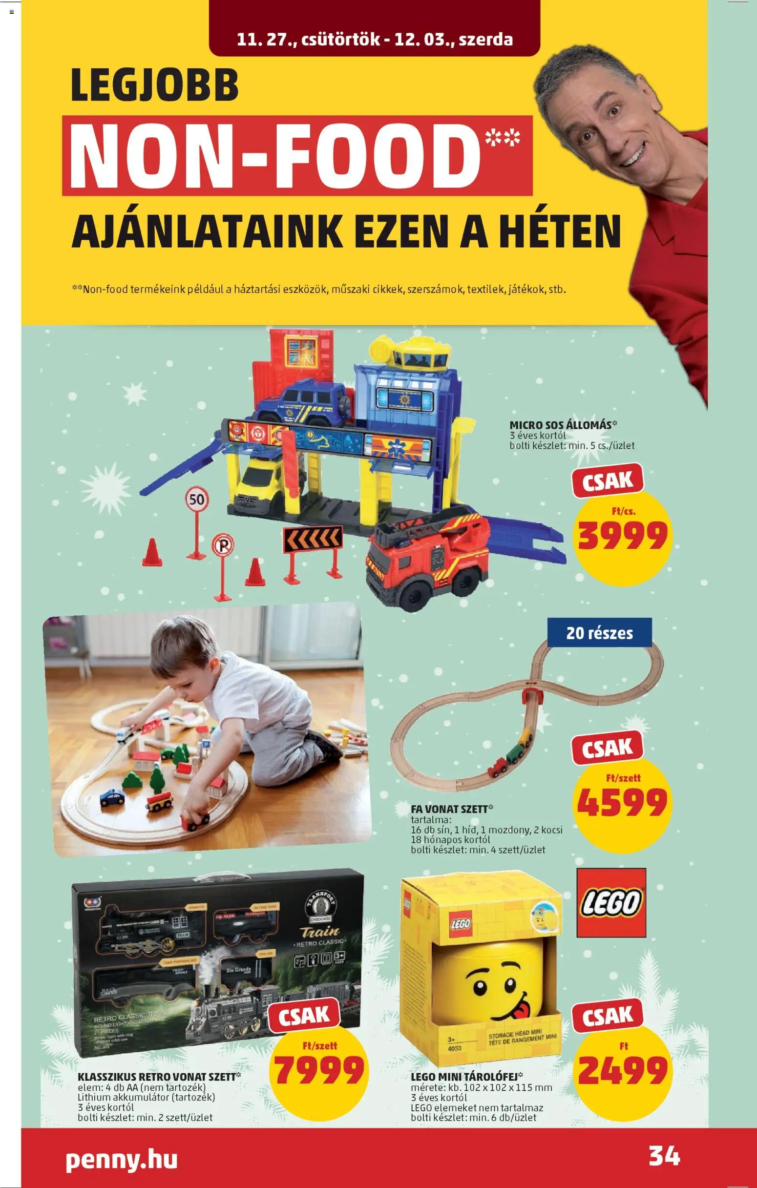 PENNY akciós ujság - amely érvényes a következő dátumtól: 27.11.2025 | Oldal: 38 | Termékek: Akkumulátor