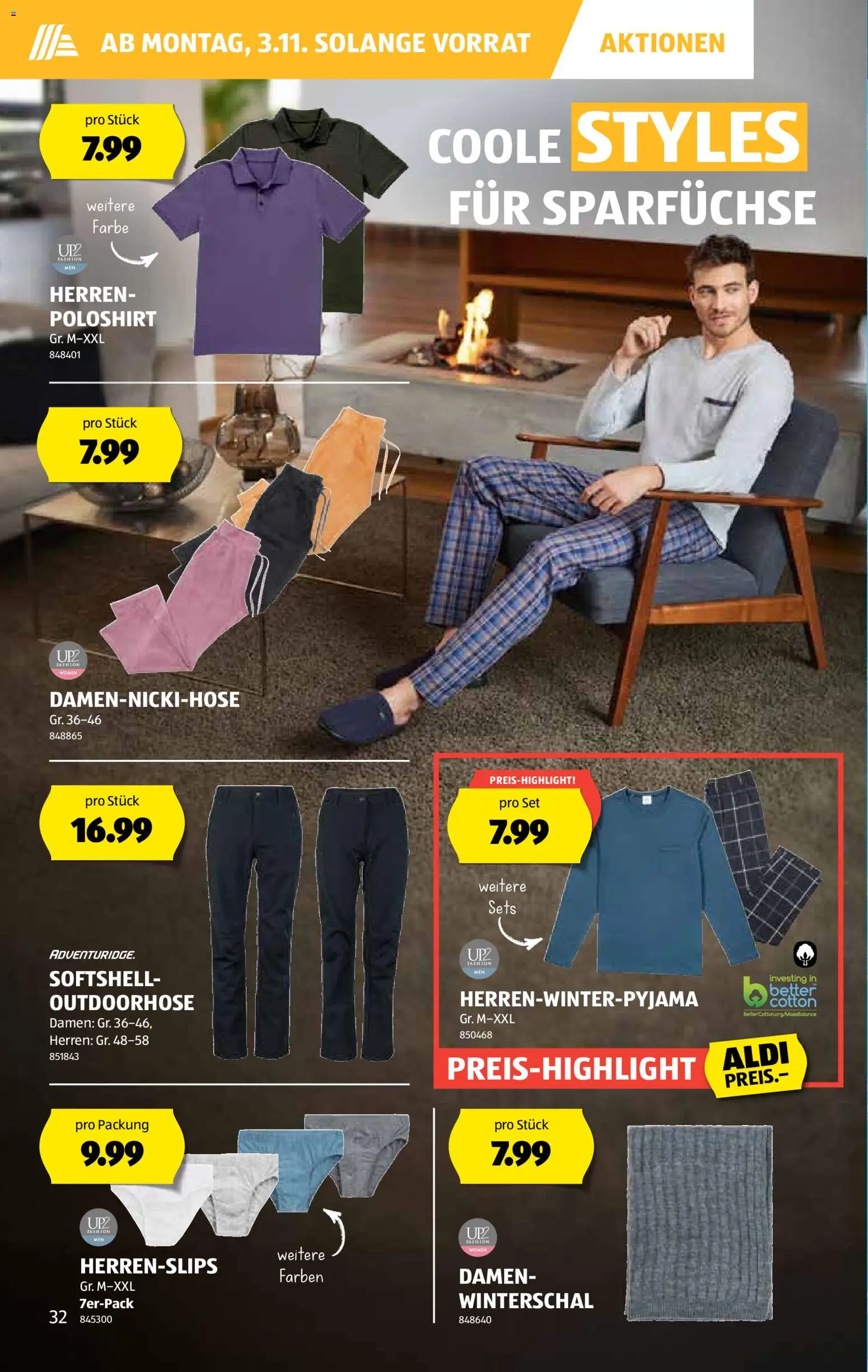 Aldi Aktionen – gültig ab 30.10.2025 | Seite: 33 | Produkte: Poloshirt